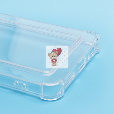 Чехол-накладка для Tecno Camon 20 Pro 4G (прозрачный) - SC276 с картхолдером Чехол-накладка для Tecno Camon 20 Pro 4G (прозрачный) - SC276 с картхолдером