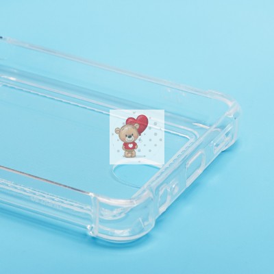 Чехол-накладка для Tecno Pova 7 4G (прозрачный) - SC276 с картхолдером