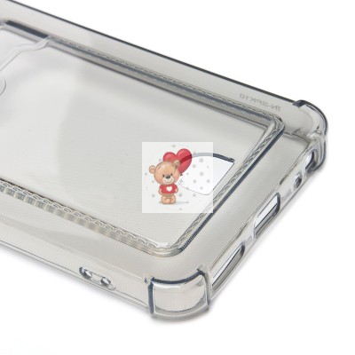 Чехол-накладка для Tecno Spark 10 4G (черный) - SC276 с картхолдером Чехол-накладка для Tecno Spark 10 4G (черный) - SC276 с картхолдером