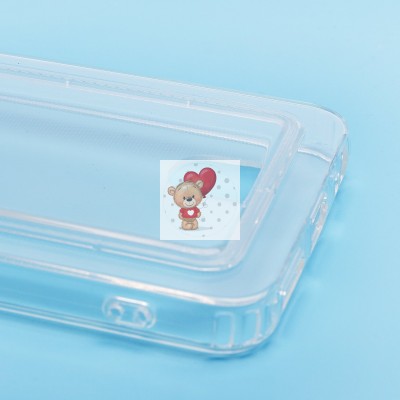 Чехол-накладка для Tecno Spark 10 4G (прозрачный) - SC276 с картхолдером