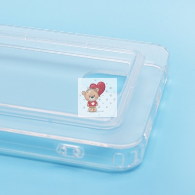 Чехол-накладка для Tecno Spark 10 Pro (прозрачный) - SC276 с картхолдером Чехол-накладка для Tecno Spark 10 Pro (прозрачный) - SC276 с картхолдером