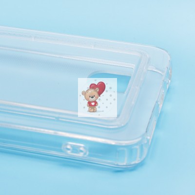 Чехол-накладка для Tecno Spark 10C (прозрачный) - SC276 с картхолдером Чехол-накладка для Tecno Spark 10C (прозрачный) - SC276 с картхолдером