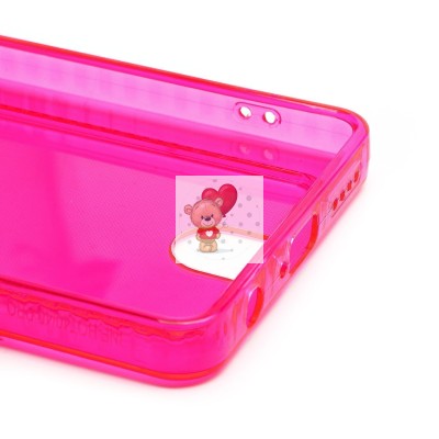 Чехол-накладка для Tecno Spark 20 Pro (розовый) - SC276 с картхолдером Чехол-накладка для Tecno Spark 20 Pro (розовый) - SC276 с картхолдером