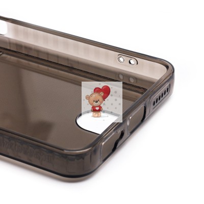 Чехол-накладка для Tecno Spark 20 (черный) - SC276 с картхолдером Чехол-накладка для Tecno Spark 20 (черный) - SC276 с картхолдером