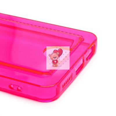 Чехол-накладка для Tecno Spark 20C (розовый) - SC276 с картхолдером