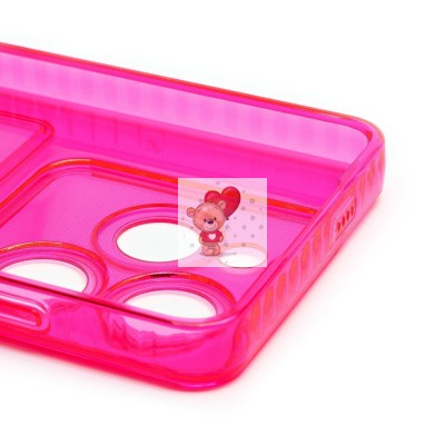 Чехол-накладка для Tecno Spark 20C (розовый) - SC276 с картхолдером