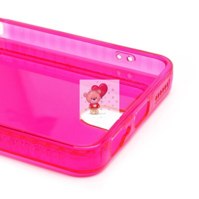 Чехол-накладка для Tecno Spark 20C (розовый) - SC276 с картхолдером