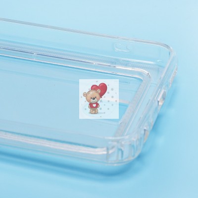 Чехол-накладка для Tecno Spark Go 2023 (прозрачный) - SC276 с картхолдером Чехол-накладка для Tecno Spark Go 2023 (прозрачный) - SC276 с картхолдером