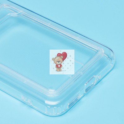 Чехол-накладка для Xiaomi 13 (прозрачный) - SC276 с картхолдером Чехол-накладка для Xiaomi 13 (прозрачный) - SC276 с картхолдером