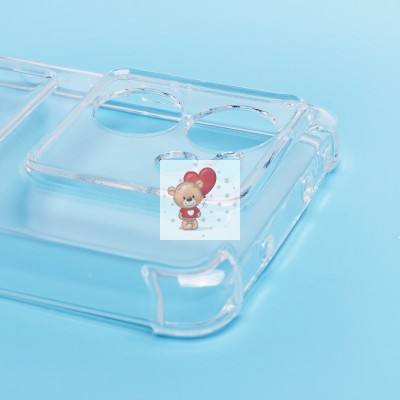 Чехол-накладка для Xiaomi 13T (прозрачный) - SC276 с картхолдером Чехол-накладка для Xiaomi 13T (прозрачный) - SC276 с картхолдером