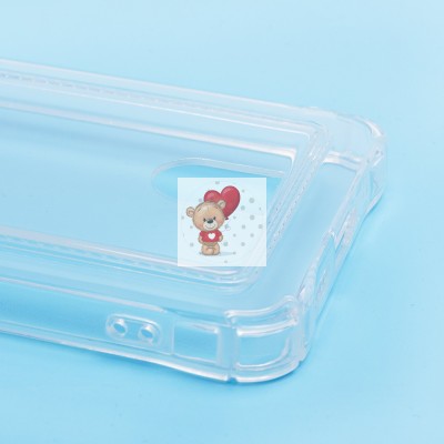 Чехол-накладка для Xiaomi Poco X6 5G (прозрачный) - SC276 с картхолдером