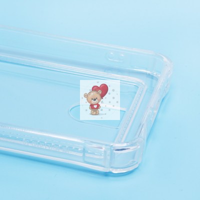 Чехол-накладка для Xiaomi Poco X6 5G (прозрачный) - SC276 с картхолдером