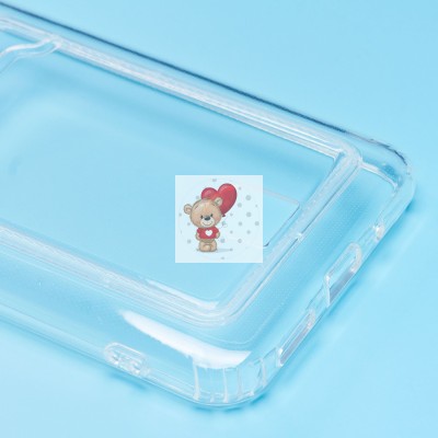 Чехол-накладка для Xiaomi Redmi 10A (прозрачный) - SC276 с картхолдером Чехол-накладка для Xiaomi Redmi 10A (прозрачный) - SC276 с картхолдером