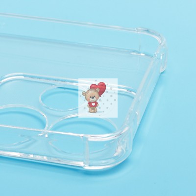 Чехол-накладка для Xiaomi Redmi 13 4G (прозрачный) - SC276 с картхолдером