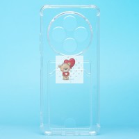 Чехол-накладка для Xiaomi Redmi 14C 4G (прозрачный) - SC276 с картхолдером