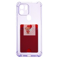 Чехол-накладка для Xiaomi Redmi A1+ (фиолетовый) - SC276 с картхолдером