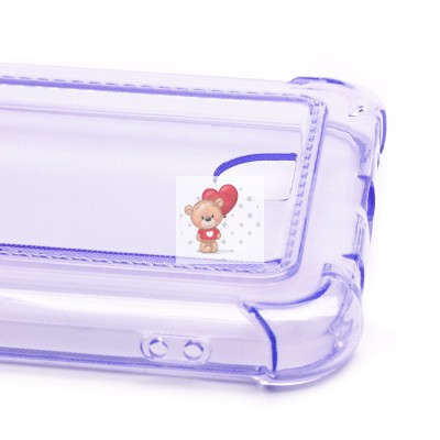 Чехол-накладка для Xiaomi Redmi A1+ (фиолетовый) - SC276 с картхолдером