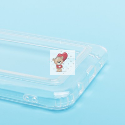 Чехол-накладка для Xiaomi Redmi A2+ (прозрачный) - SC276 с картхолдером