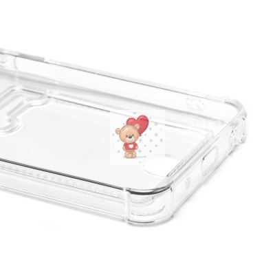 Чехол-накладка для Xiaomi Redmi A5 (прозрачный) - SC276 с картхолдером