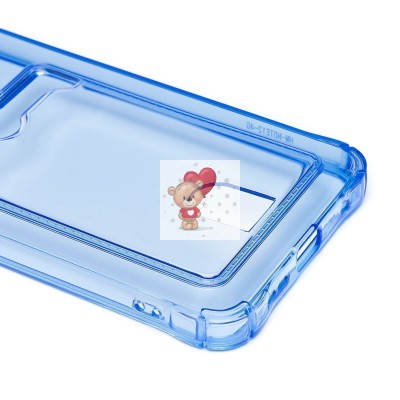 Чехол-накладка для Xiaomi Redmi Note 12 4G (синий) - SC276 с картхолдером Чехол-накладка для Xiaomi Redmi Note 12 4G (синий) - SC276 с картхолдером