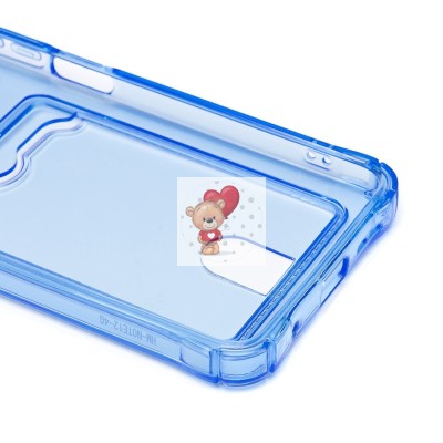 Чехол-накладка для Xiaomi Redmi Note 12 4G (синий) - SC276 с картхолдером Чехол-накладка для Xiaomi Redmi Note 12 4G (синий) - SC276 с картхолдером