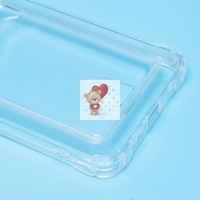 Чехол-накладка для Xiaomi Redmi Note 12 4G (прозрачный) - SC276 с картхолдером