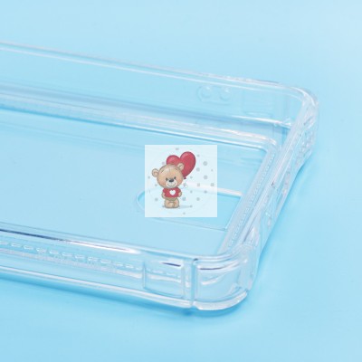 Чехол-накладка для Xiaomi Redmi Note 13 Pro 4G Global (прозрачный) - SC276 с картхолдером