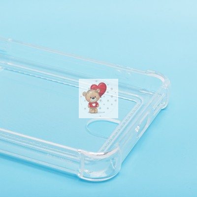 Чехол-накладка для Xiaomi Redmi Note 14 4G (прозрачный) - SC276 с картхолдером