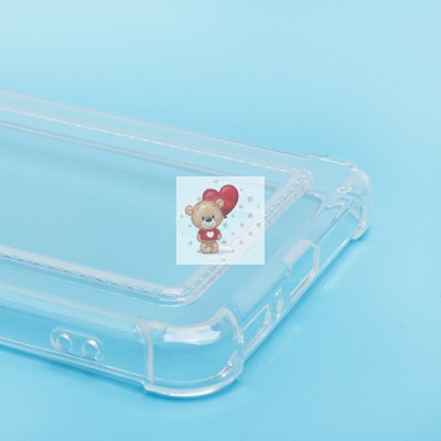 Чехол-накладка для Xiaomi Redmi Note 14 5G Global (прозрачный) - SC276 с картхолдером