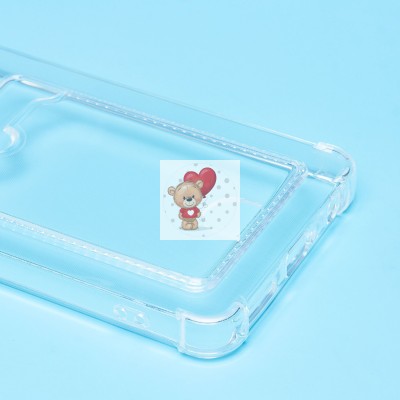 Чехол-накладка для Infinix Hot 40 (прозрачный) - SC278 с картхолдером Чехол-накладка для Infinix Hot 40 (прозрачный) - SC278 с картхолдером