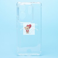 Чехол-накладка для Infinix Zero 30 4G (прозрачный) - SC278 с картхолдером Чехол-накладка для Infinix Zero 30 4G (прозрачный) - SC278 с картхолдером