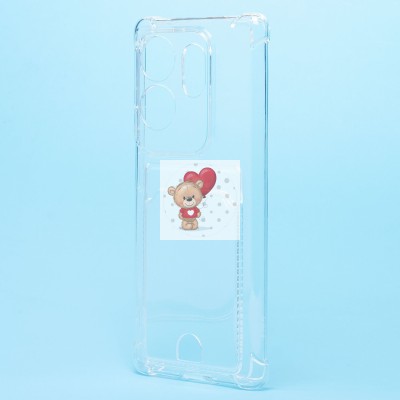 Чехол-накладка для Infinix Zero 30 4G (прозрачный) - SC278 с картхолдером Чехол-накладка для Infinix Zero 30 4G (прозрачный) - SC278 с картхолдером