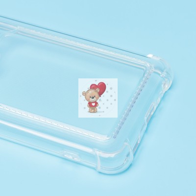 Чехол-накладка для Samsung Galaxy A22 4G/Galaxy M22 (прозрачный) - SC278 с картхолдером Чехол-накладка для Samsung Galaxy A22 4G/Galaxy M22 (прозрачный) - SC278 с картхолдером