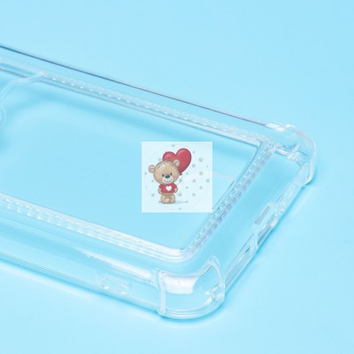 Чехол-накладка для Xiaomi 14 Pro (прозрачный) - SC278 с картхолдером Чехол-накладка для Xiaomi 14 Pro (прозрачный) - SC278 с картхолдером