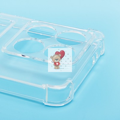 Чехол-накладка для Xiaomi 14T (прозрачный) - SC278 с картхолдером Чехол-накладка для Xiaomi 14T (прозрачный) - SC278 с картхолдером