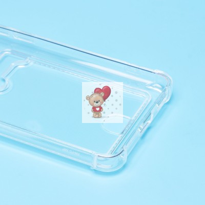 Чехол-накладка для Xiaomi Poco X6 Pro 5G (прозрачный) - SC278 с картхолдером Чехол-накладка для Xiaomi Poco X6 Pro 5G (прозрачный) - SC278 с картхолдером