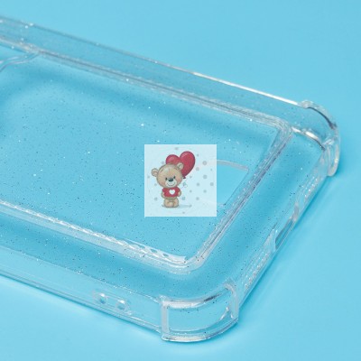 Чехол-накладка для Apple iPhone 12 Pro Max (белый) - SC300 с картхолдером Чехол-накладка для Apple iPhone 12 Pro Max (белый) - SC300 с картхолдером