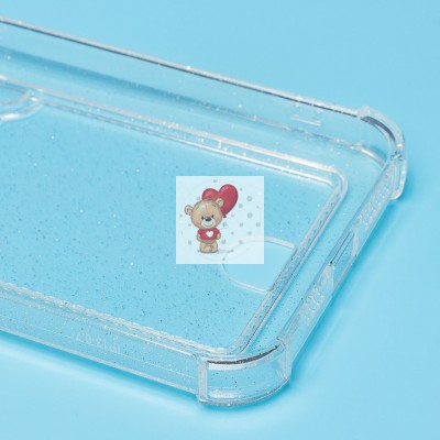 Чехол-накладка для Apple iPhone 13 Pro Max (белый) - SC300 с картхолдером