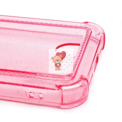 Чехол-накладка для Apple iPhone 14 Pro Max (розовый) - SC300 с картхолдером