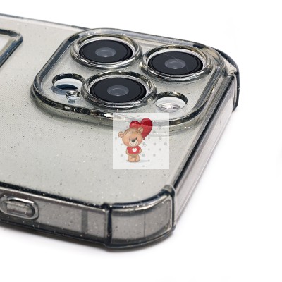 Чехол-накладка для Apple iPhone 15 Pro Max (черный) - SC300 с картхолдером Чехол-накладка для Apple iPhone 15 Pro Max (черный) - SC300 с картхолдером