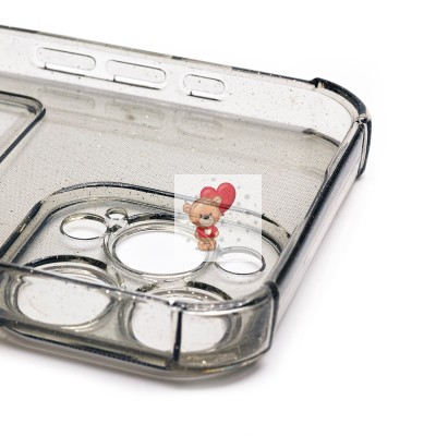 Чехол-накладка для Apple iPhone 15 Pro Max (черный) - SC300 с картхолдером Чехол-накладка для Apple iPhone 15 Pro Max (черный) - SC300 с картхолдером