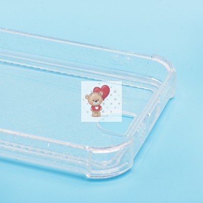 Чехол-накладка для Apple iPhone 15 Pro (белый) - SC300 с картхолдером