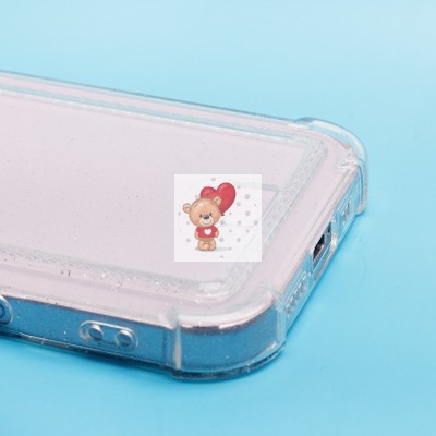 Чехол-накладка для Apple iPhone 16 (белый) - SC300 с картхолдером