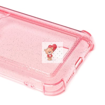 Чехол-накладка для Apple iPhone XR (розовый) - SC300 с картхолдером Чехол-накладка для Apple iPhone XR (розовый) - SC300 с картхолдером