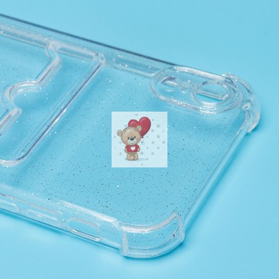 Чехол-накладка для Apple iPhone XR (белый) - SC300 с картхолдером Чехол-накладка для Apple iPhone XR (белый) - SC300 с картхолдером