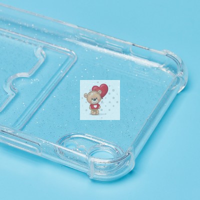 Чехол-накладка для Apple iPhone XR (белый) - SC300 с картхолдером Чехол-накладка для Apple iPhone XR (белый) - SC300 с картхолдером