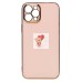 Чехол-накладка для Apple iPhone 12 Pro Max (светло-розовый) - SC301