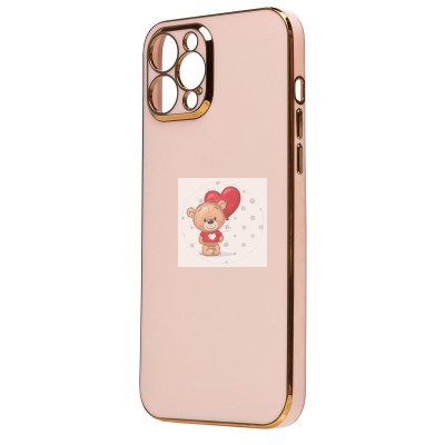 Чехол-накладка для Apple iPhone 12 Pro Max (светло-розовый) - SC301