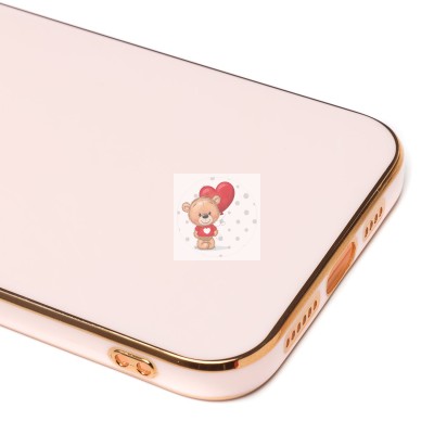 Чехол-накладка для Apple iPhone 12 Pro Max (светло-розовый) - SC301