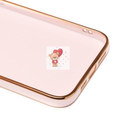 Чехол-накладка для Apple iPhone 12 Pro Max (светло-розовый) - SC301
